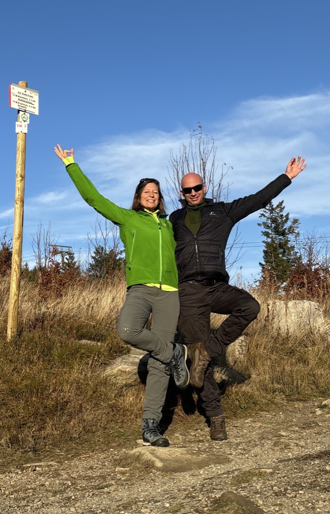 Lebensfreude beim Wandern im Harz